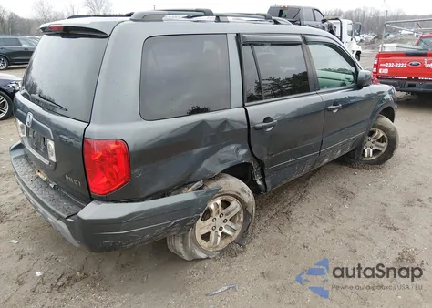 2004 Honda Pilot Ex-L z USA, uszkodzony, nr VIN 2HKYF18524H565687